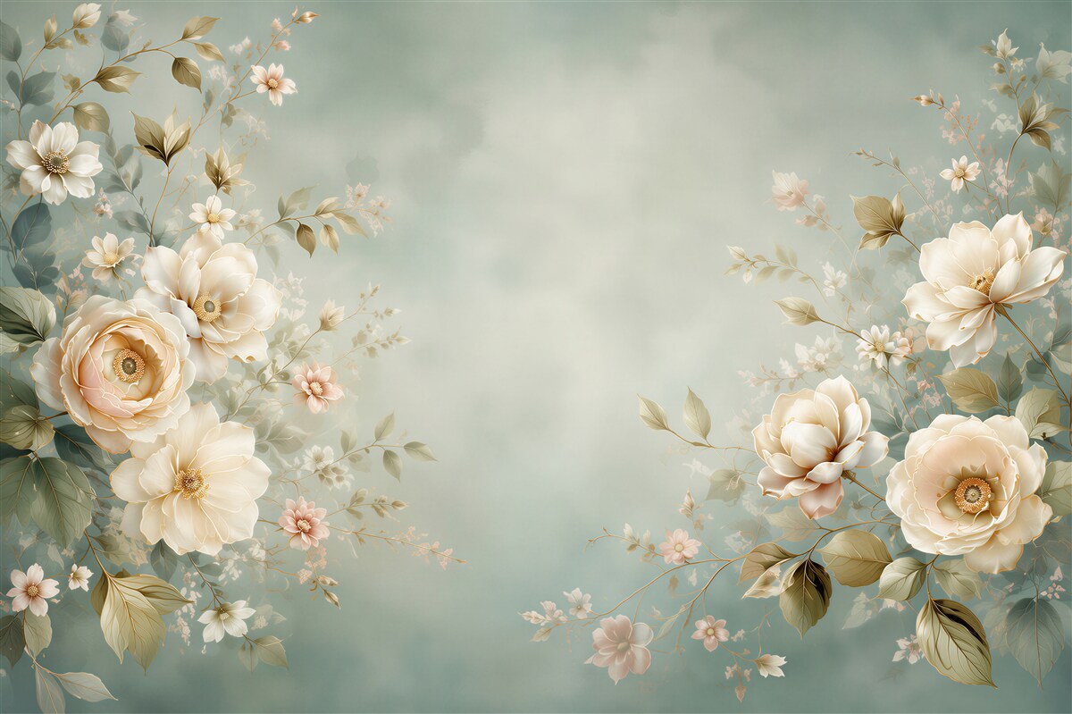 Papier peint Douces Fleurs de Marguerite
