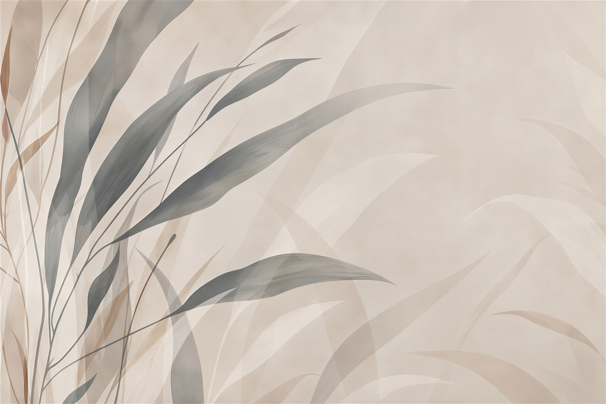 Papier peint plumes rose clair