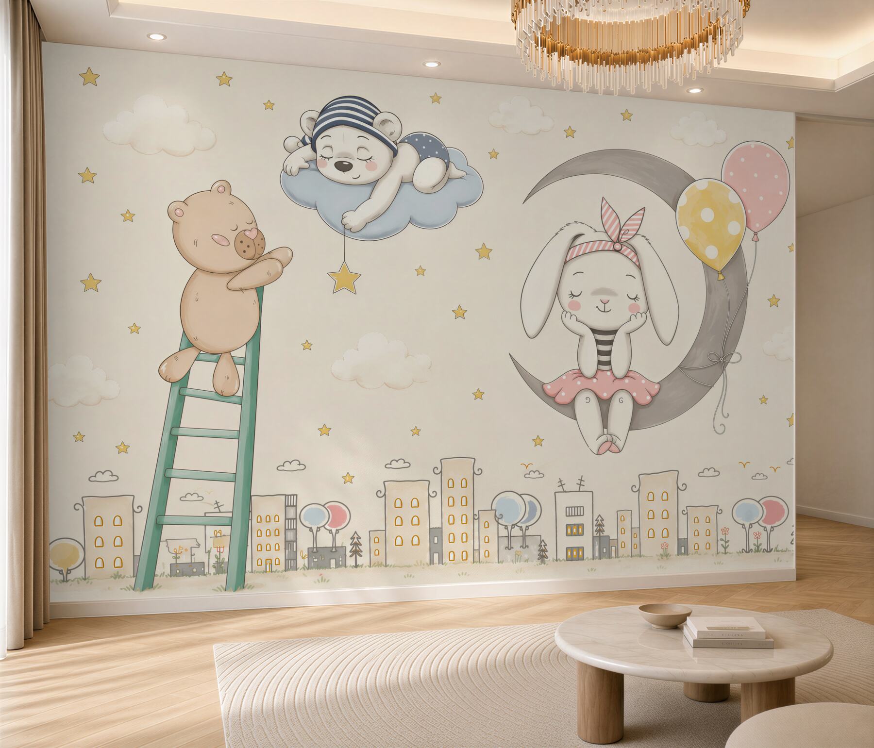 Papier peint rêves d'enfants
